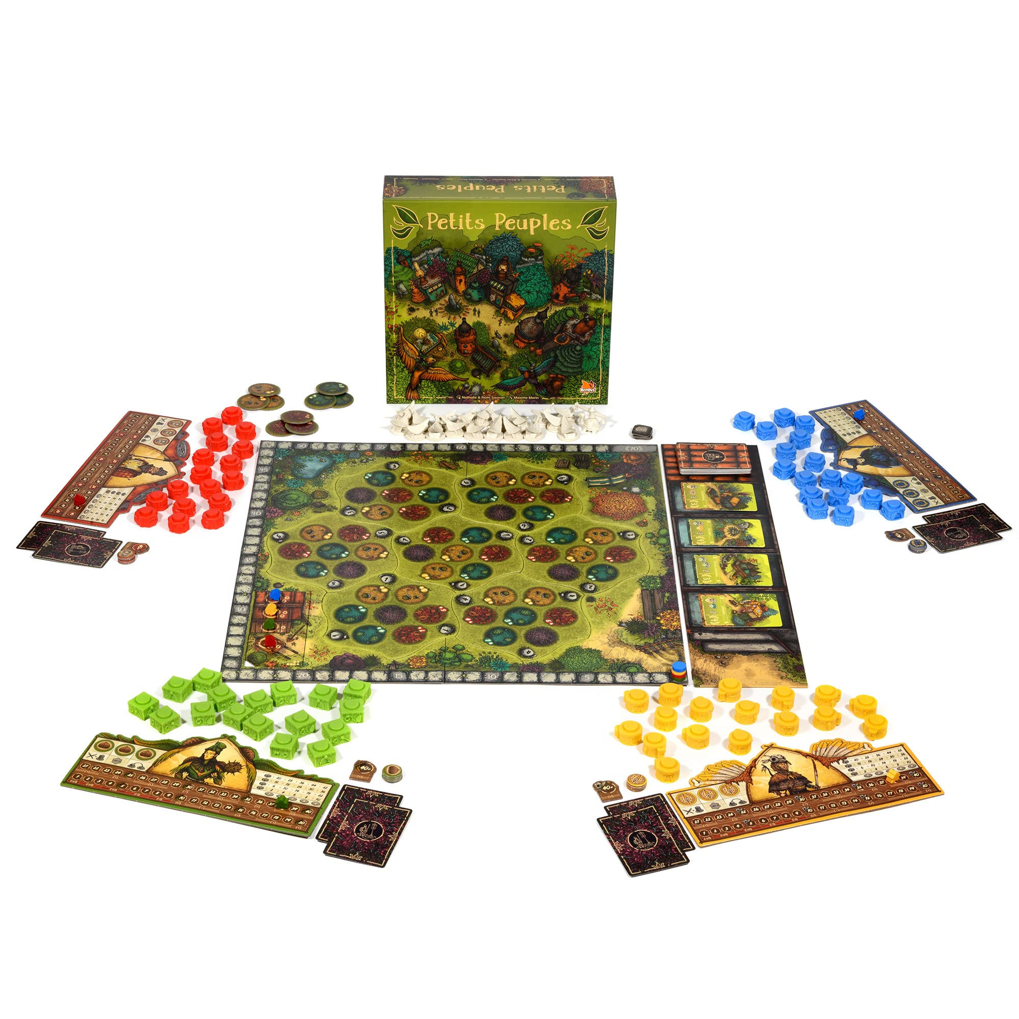 Holy Grail Games | Garden Nation | Board Game | Ages 10+ | 2-4 Players | 60-75 Minutes Playing Time