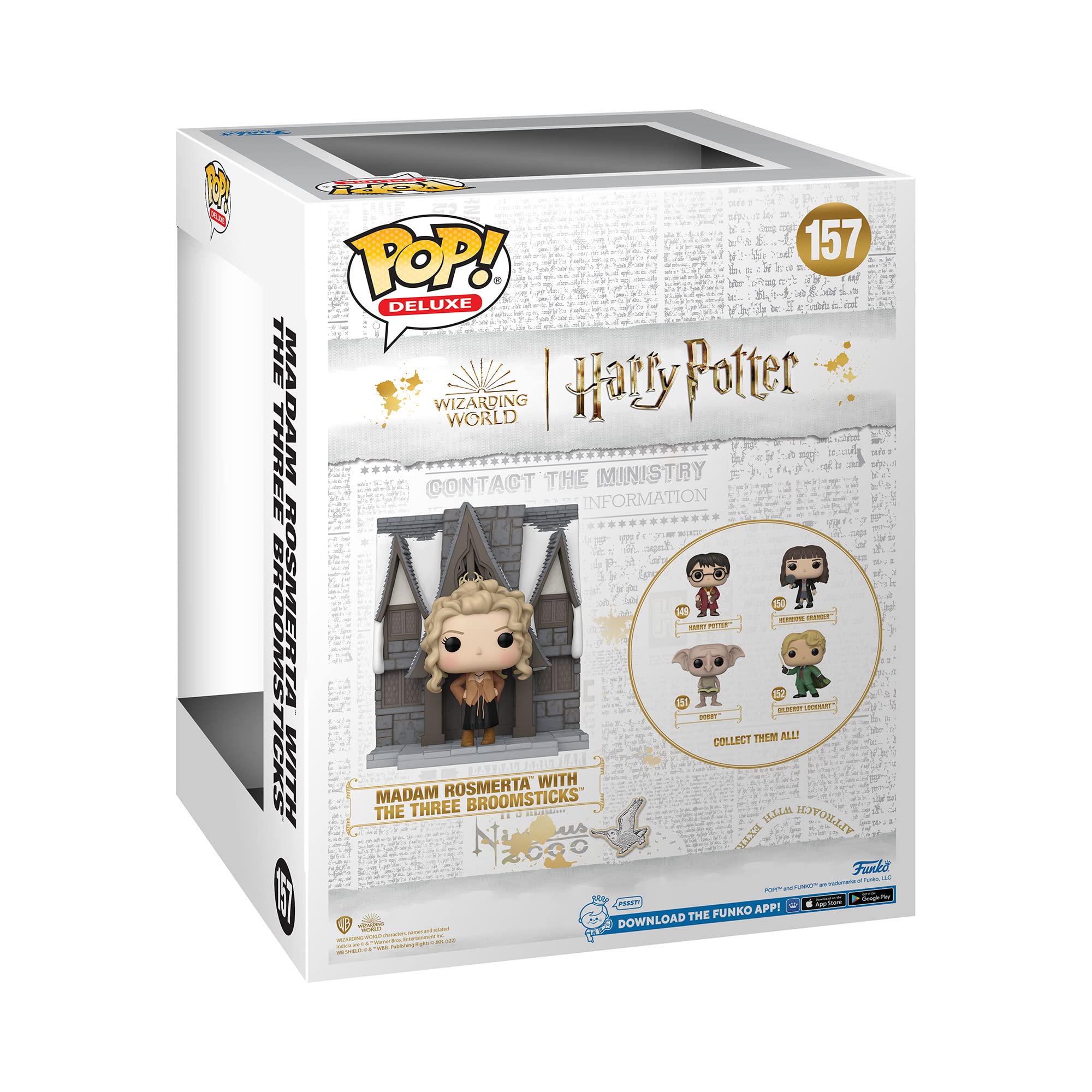 Funko POP! Deluxe: HP Hogsmeade-3 Broomsticks With Madam Rosmerta - Harry Potter - Collectable Vinyl Figure - Gift Idea - Official Merchandise - Toys for Kids & Adults - Movies Fans