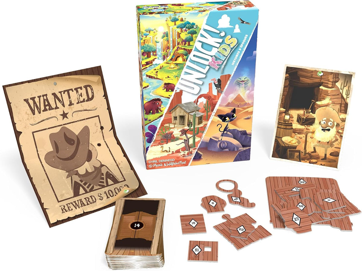 Asmodee Unlock Kids 2: Stories From the Past