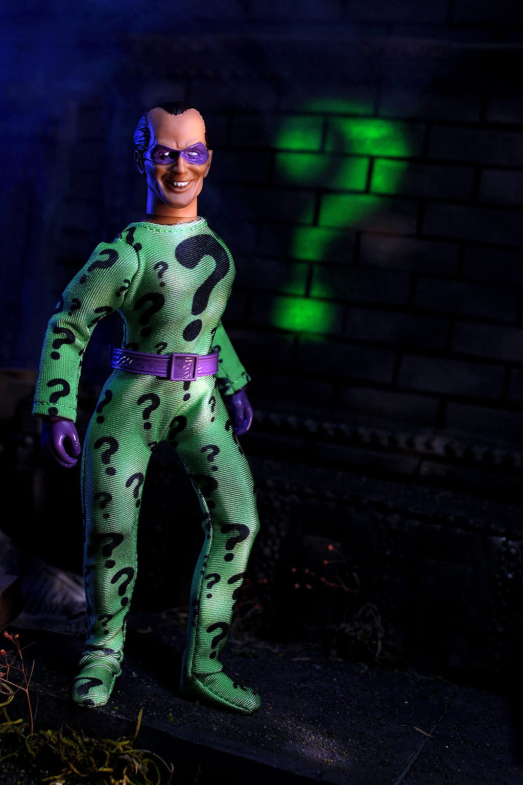 Mego DC Comics Riddler 8" Action Figure Multicolor
