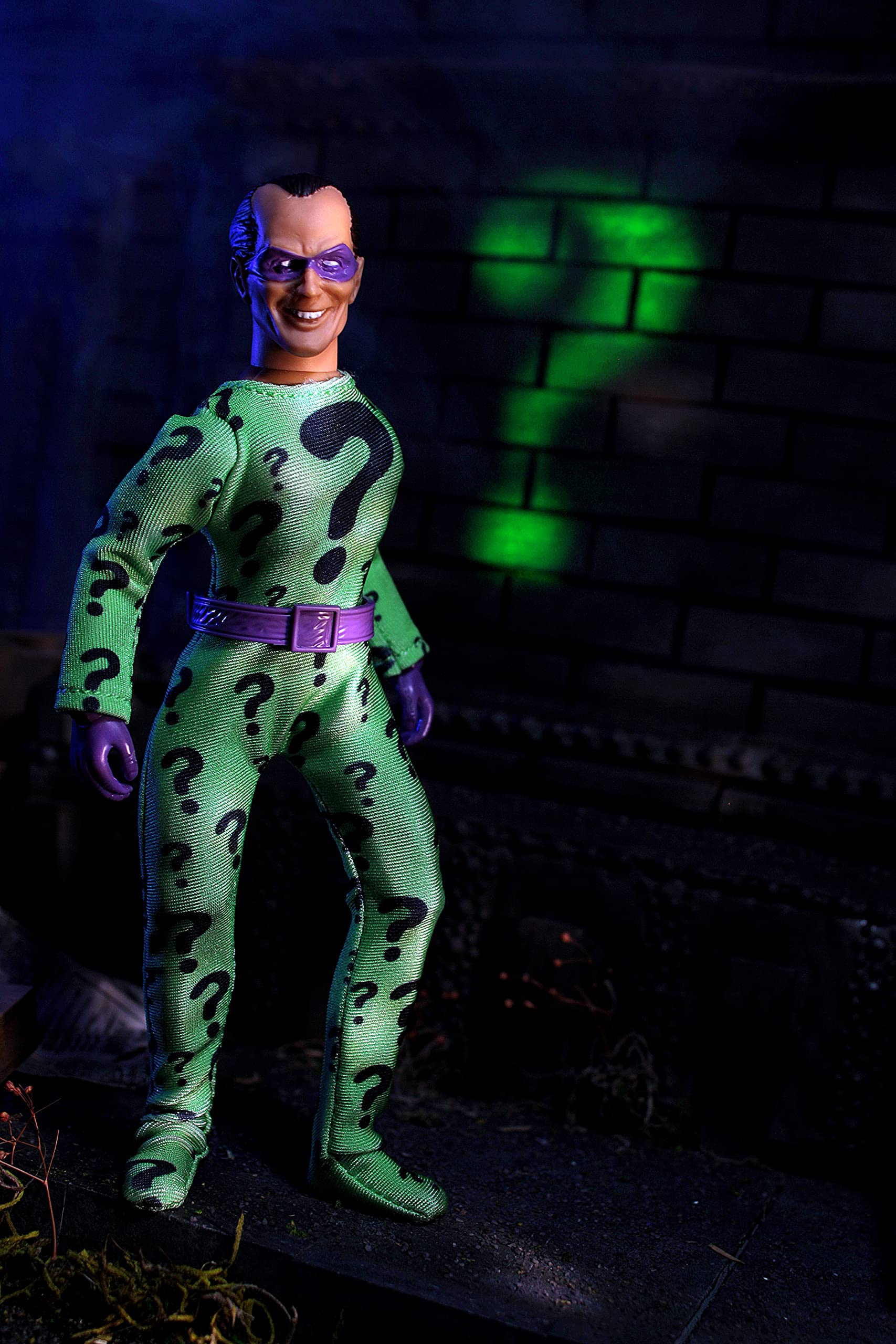 Mego DC Comics Riddler 8" Action Figure Multicolor