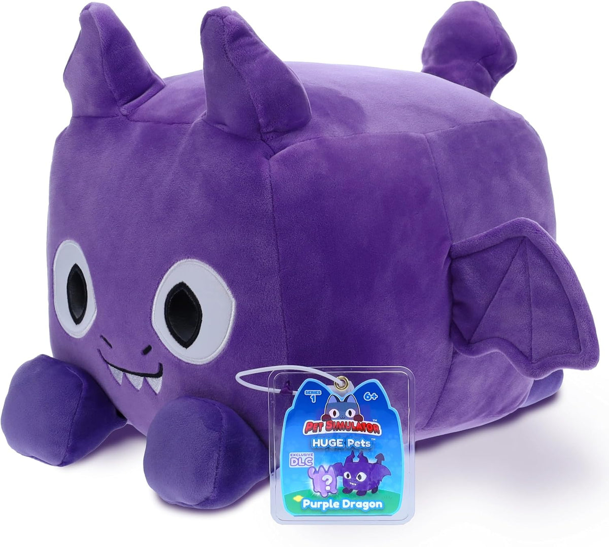 Pet Simulator - Purple Dragon Huge Pet Plush (8.5" Tall, Series 1)