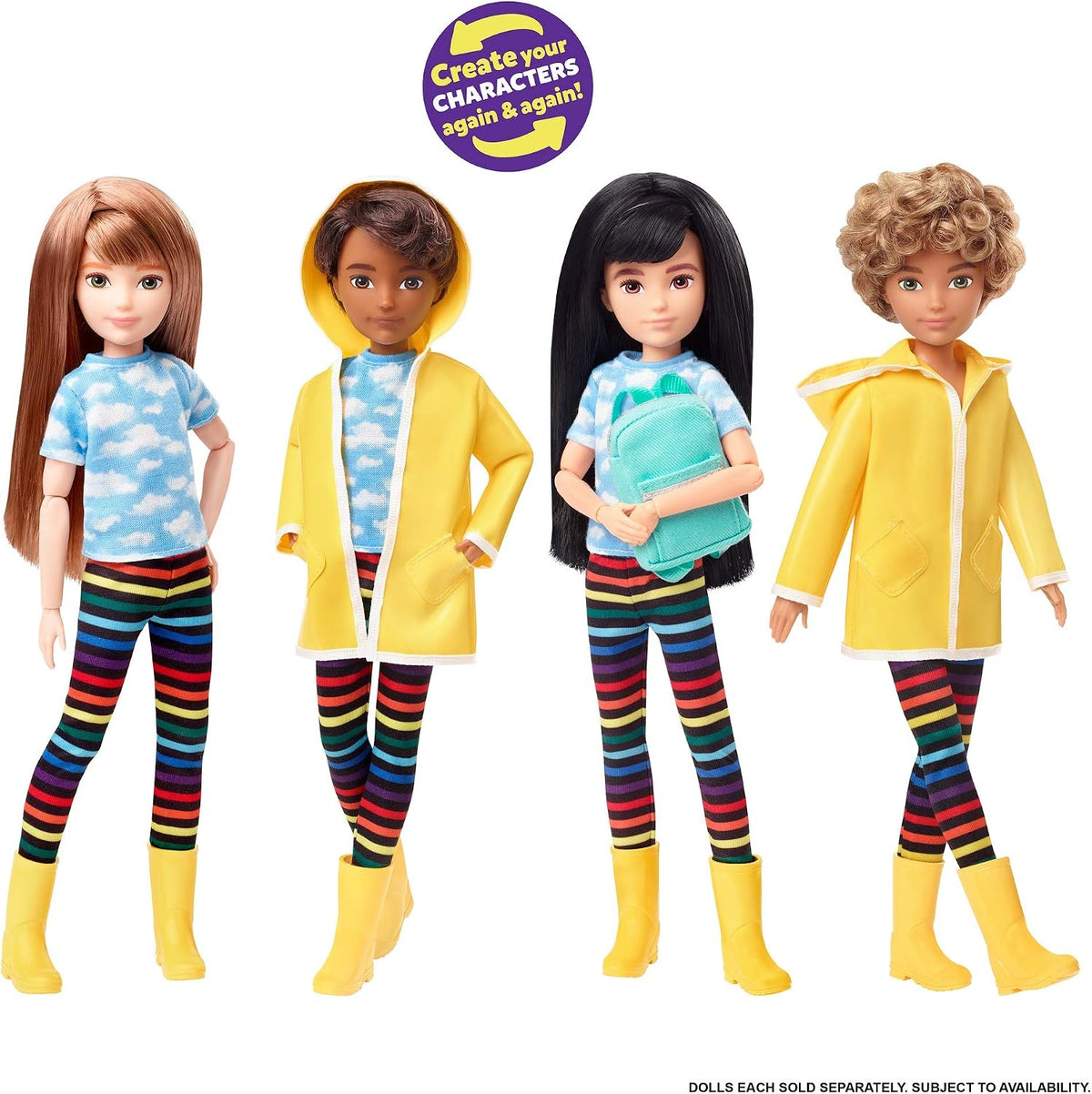 Mattel GKV37 Creatable World Rainy Day Style Pack RD-065