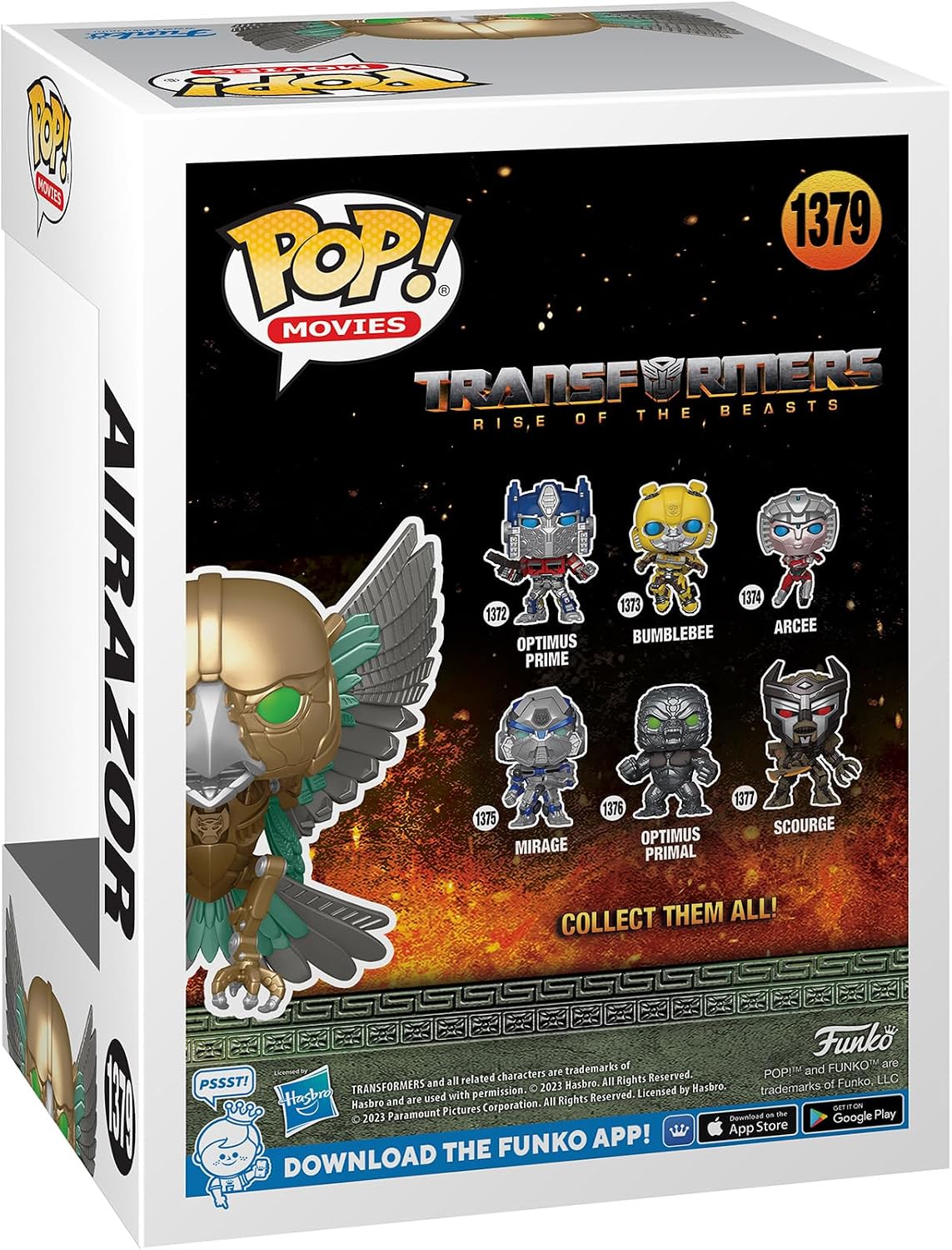 POP Funko Transformers Rise of the Beasts - Air Razor - Amazon Exclusive