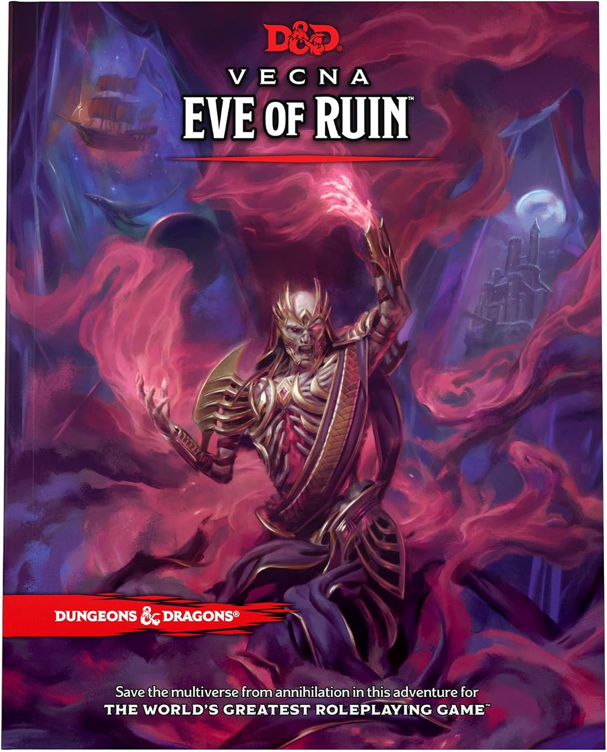 Dungeons & Dragons - Vecna: Eye of Ruin, D&D Campaign for Levels 10-20, RPG Adventure Book (English Version)