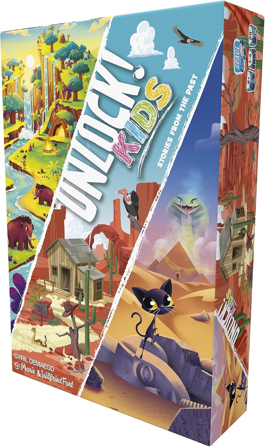 Asmodee Unlock Kids 2: Stories From the Past