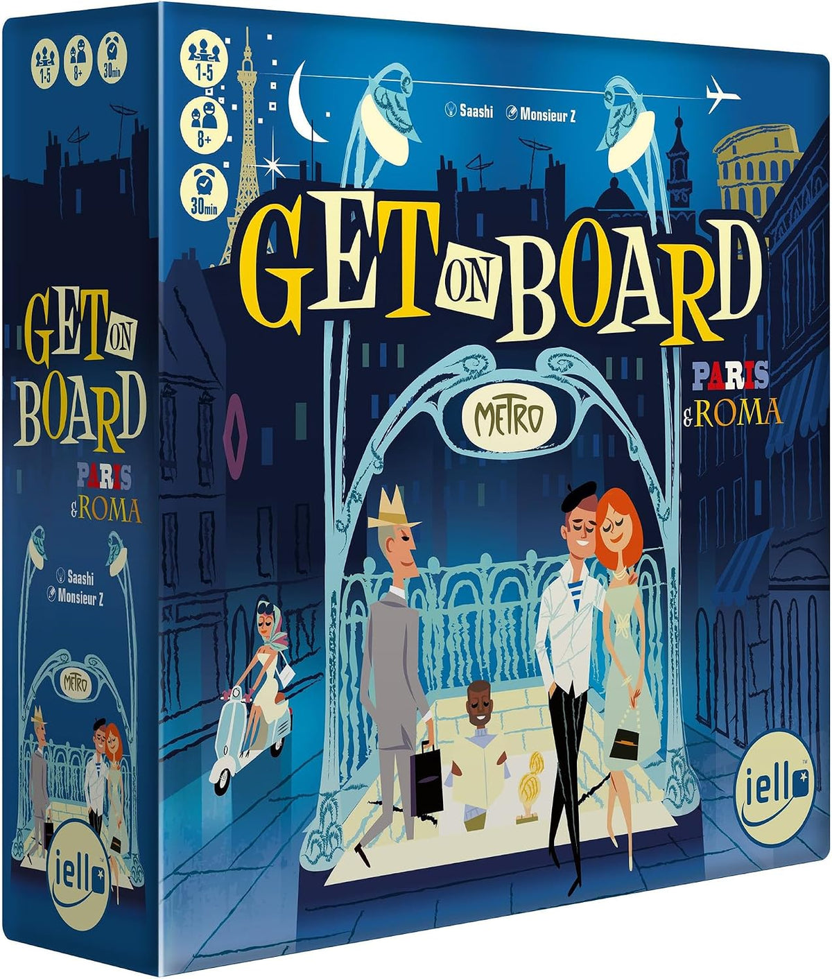 Iello Get on Board: Paris and Rome