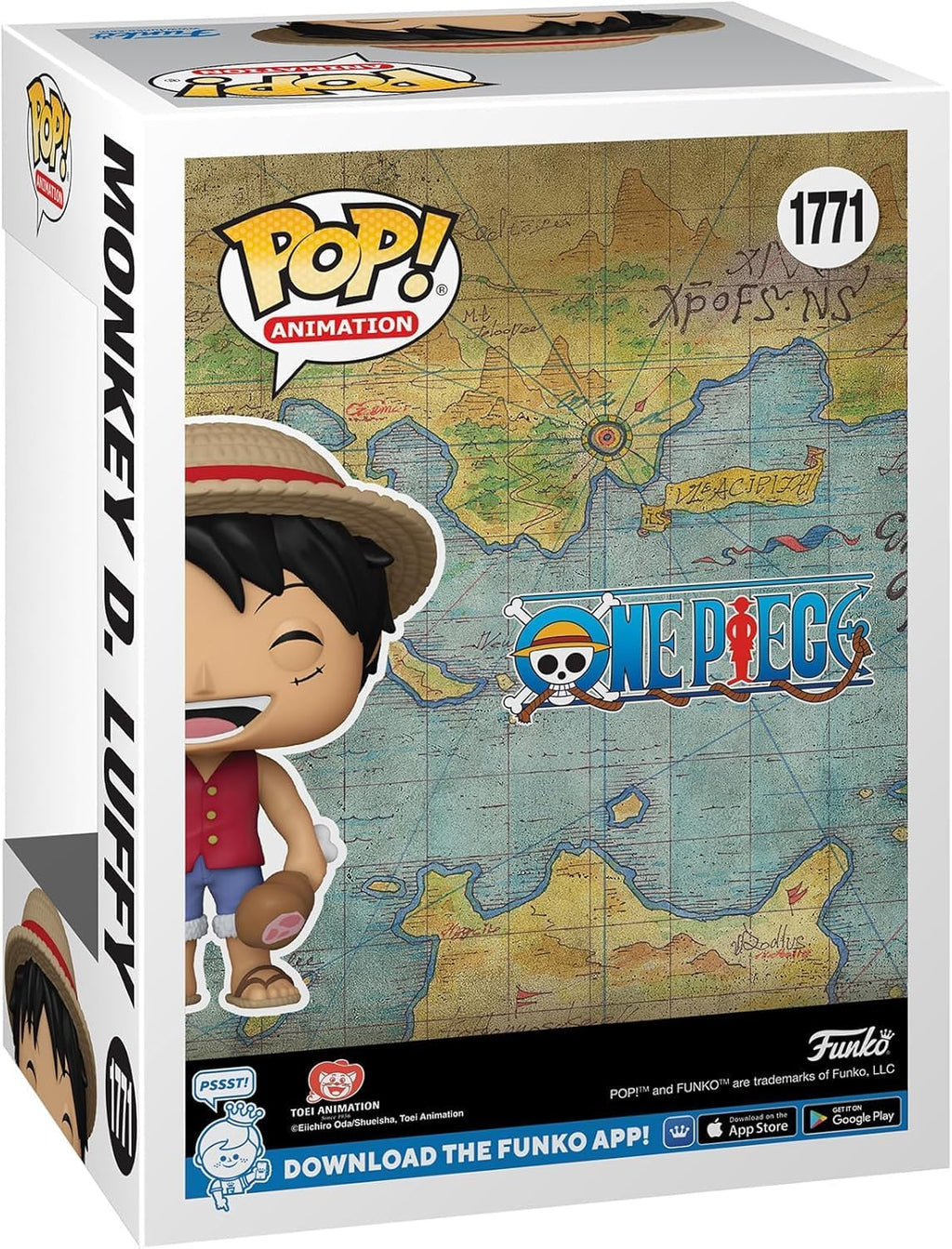 POP Funko Animation: One Piece - Monkey D. Luffy