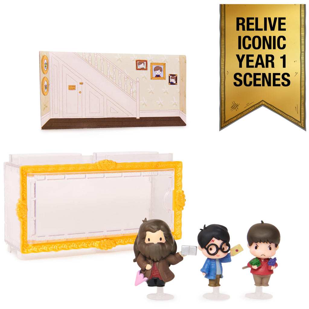 Wizarding World Spin Master Potter CllctbleMltPckHarryandDudley Solid Color (New) Harry, Hagrid & Dudley, 1, 6067402