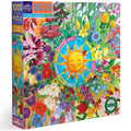 Eebbo 1000 Piece Floral Calendar Jigsaw Puzzle 58.5 x 58.5 cm