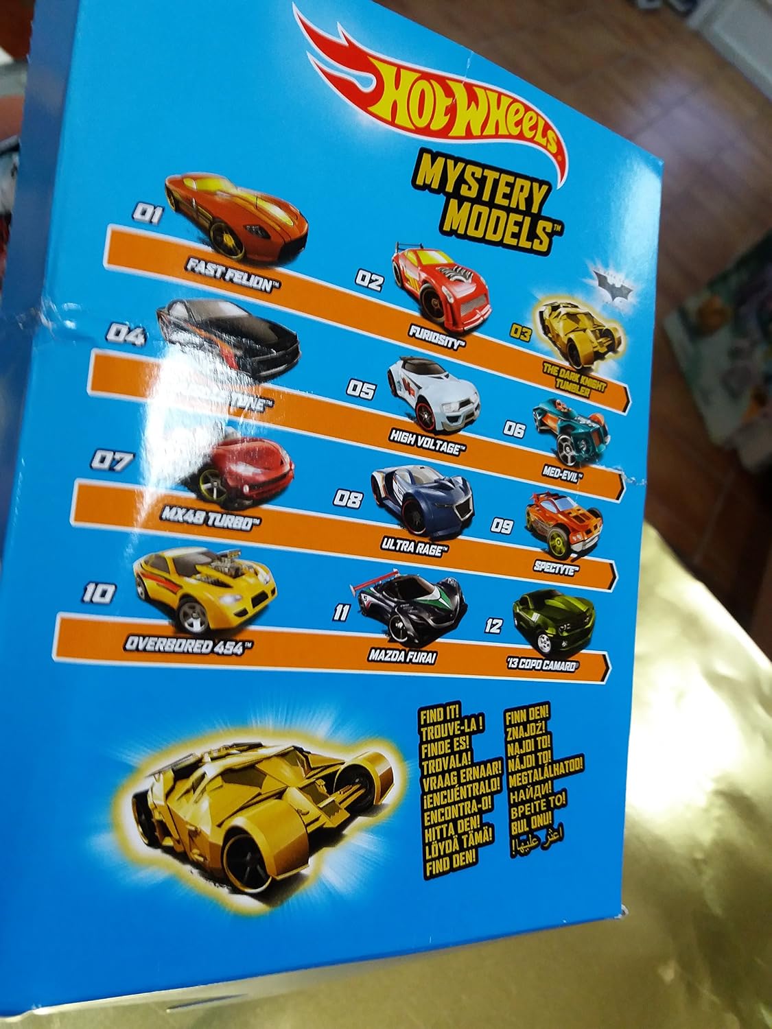 Mattel R9105 - Hot Wheels World Race Vehicles 1:64 Assorted