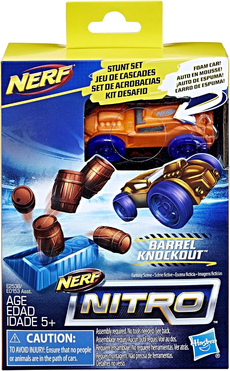 Nerf Nitro Barrel Knockout Stunt Set