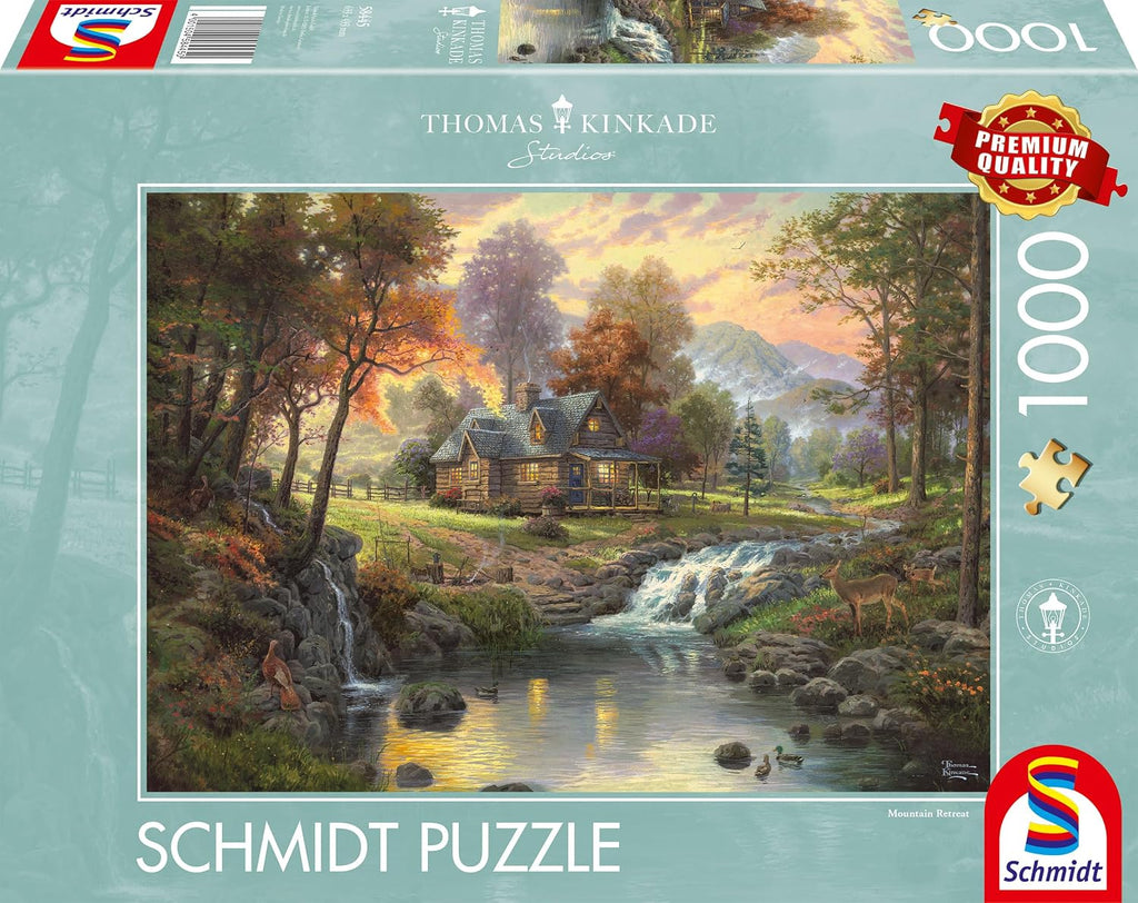 Schmidt Spiele Thomas Kinkade: Disney Star Wars The Mandalorian - Childs Play (1000pc)