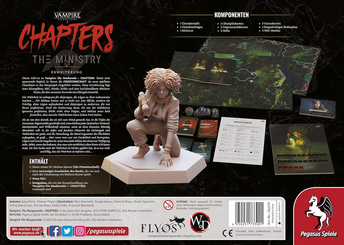 Pegasus Spiele 56417G Vampire: The Masquerade - Chapters: The Ministry