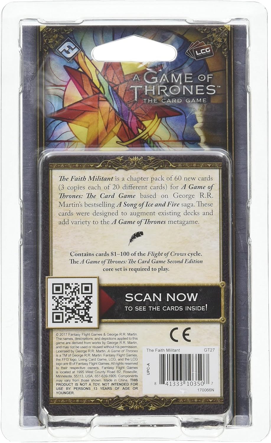 The Faith Militant Chapter Pack: Agot LCG 2Nd Ed