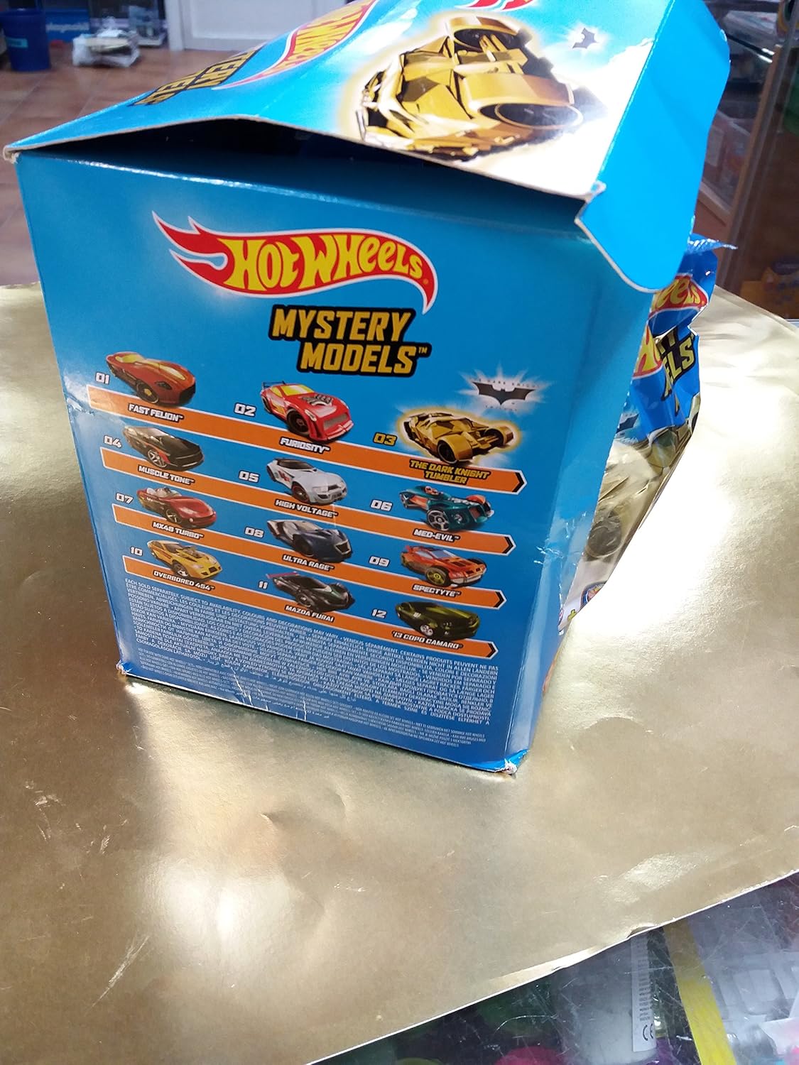 Mattel R9105 - Hot Wheels World Race Vehicles 1:64 Assorted