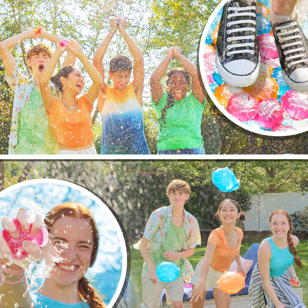 Nerf Better Than Balloons Water Toy for 3+ Year Old Kids, 36 Pods for Outdoor Play with Family and Friends