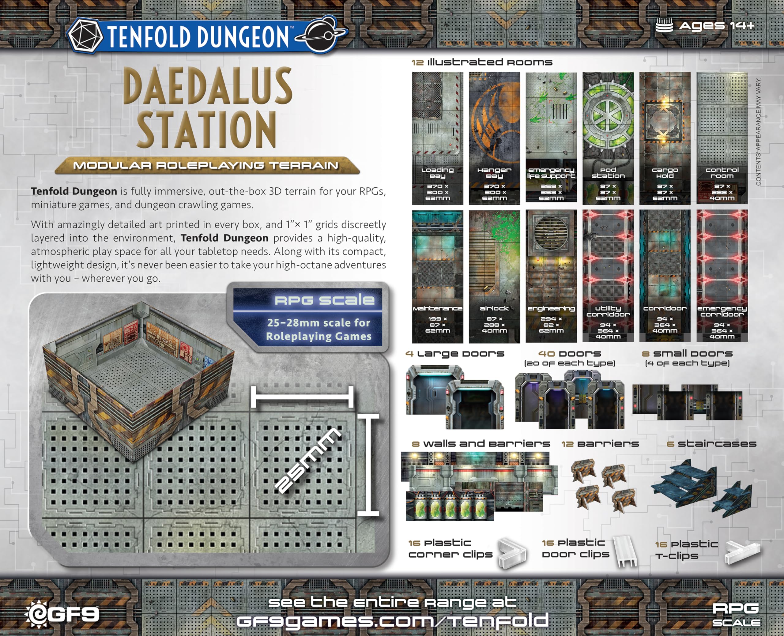 Gale Force Nine - Tenfold Dungeon - Daedalus Station