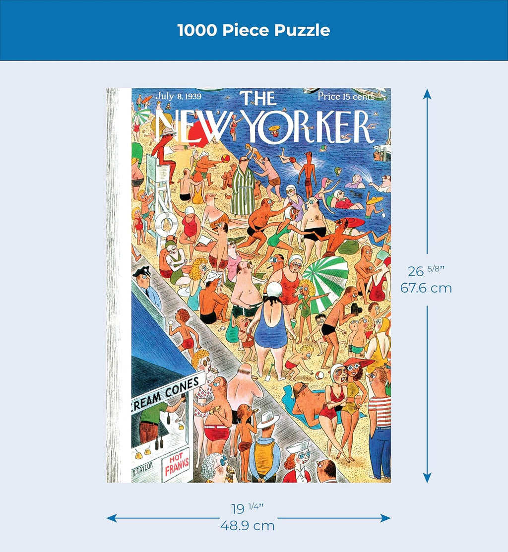Beachgoing 1000 Piece Jigsaw Puzzle
