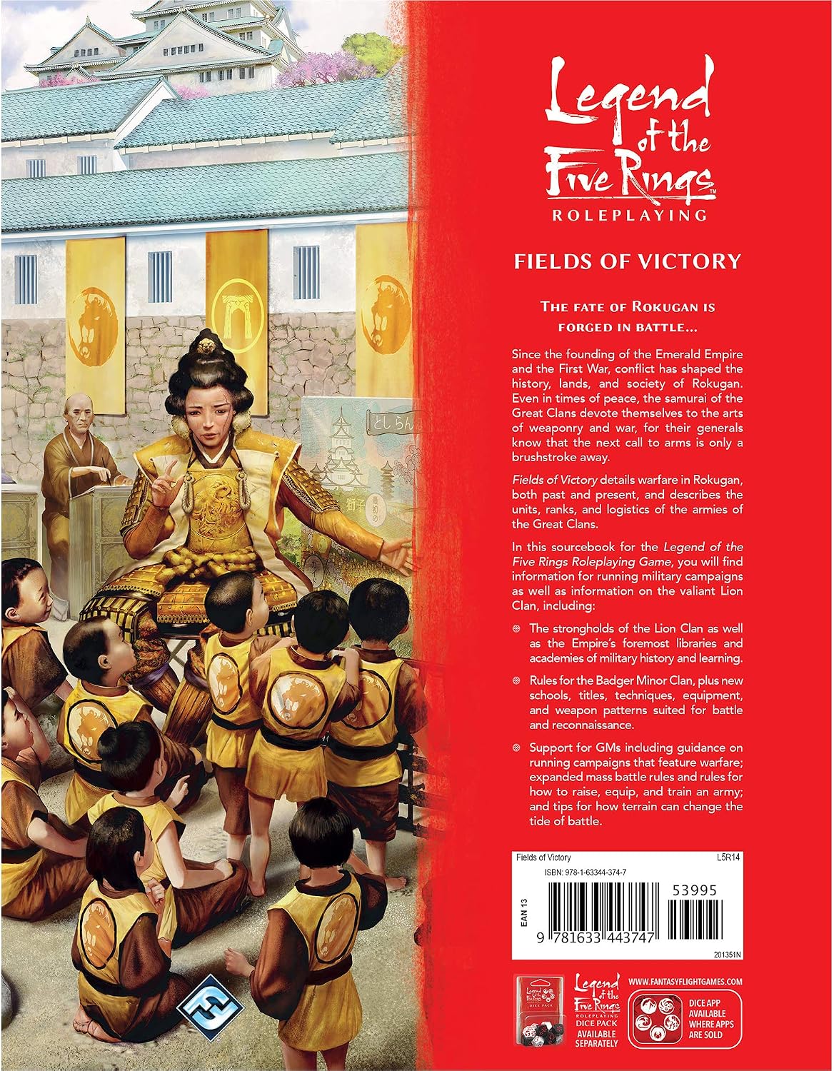 Fantasy Flight Games - Legend of the Five Rings RPG: Fields of Victory - Living Card Game