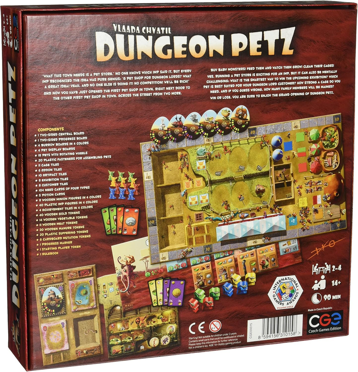 Dungeon Petz Czech Games Edition