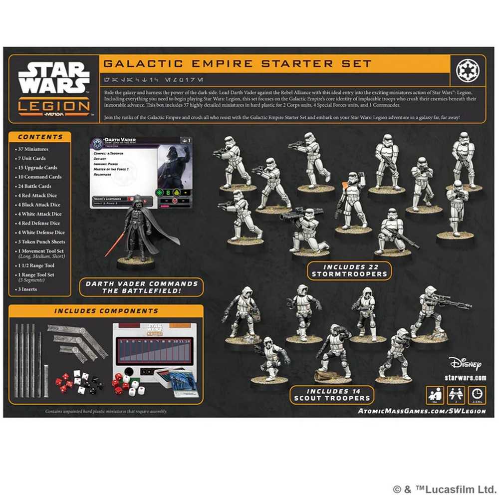 Star Wars: Legion - Galactic Empire Starter Set