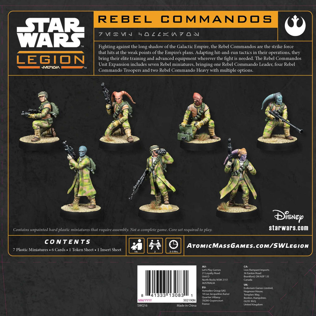 Star Wars Legion: Rebel Commandos