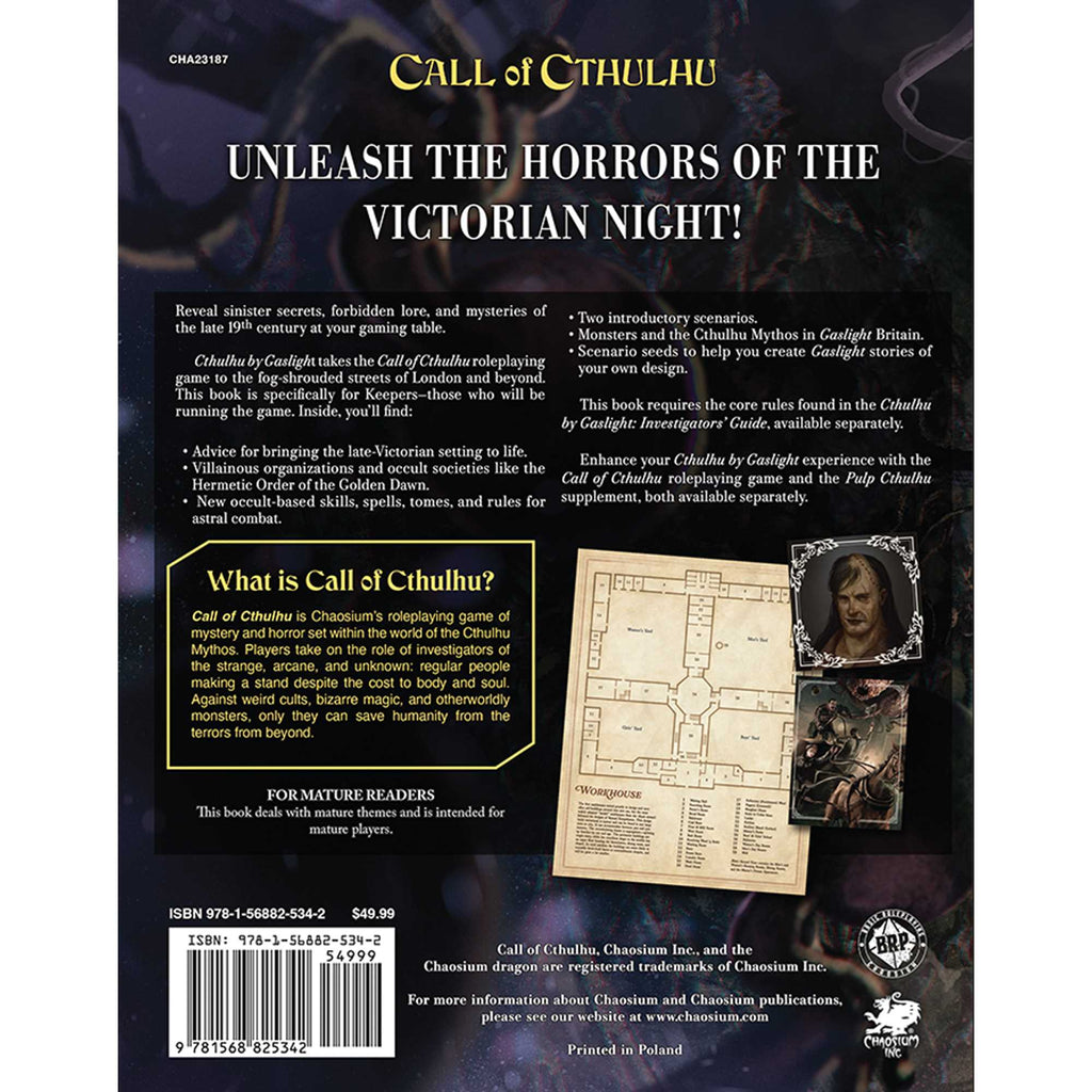 Cthulhu by Gaslight: Keepers's Guide