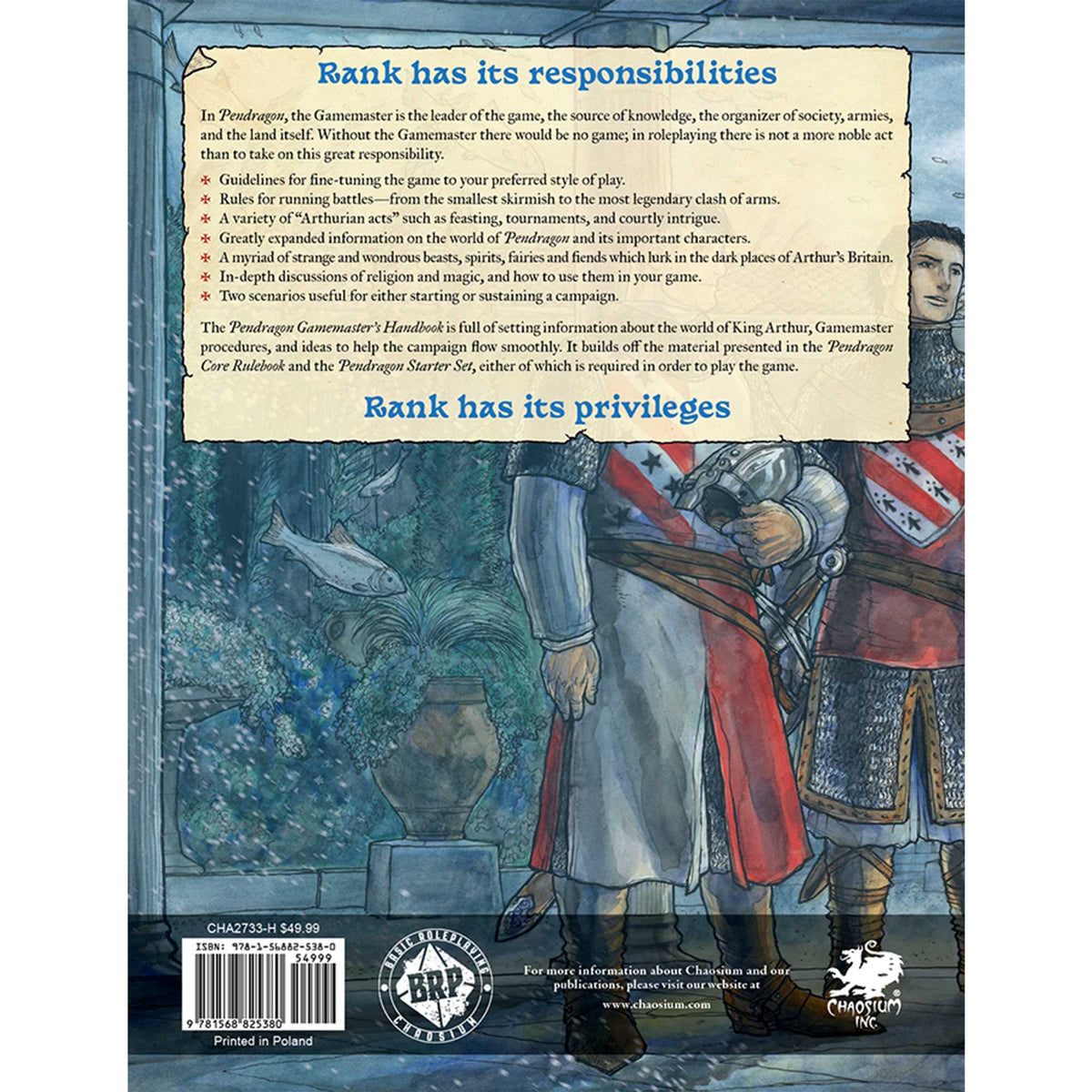 Pendragon: Gamemaster's Handbook