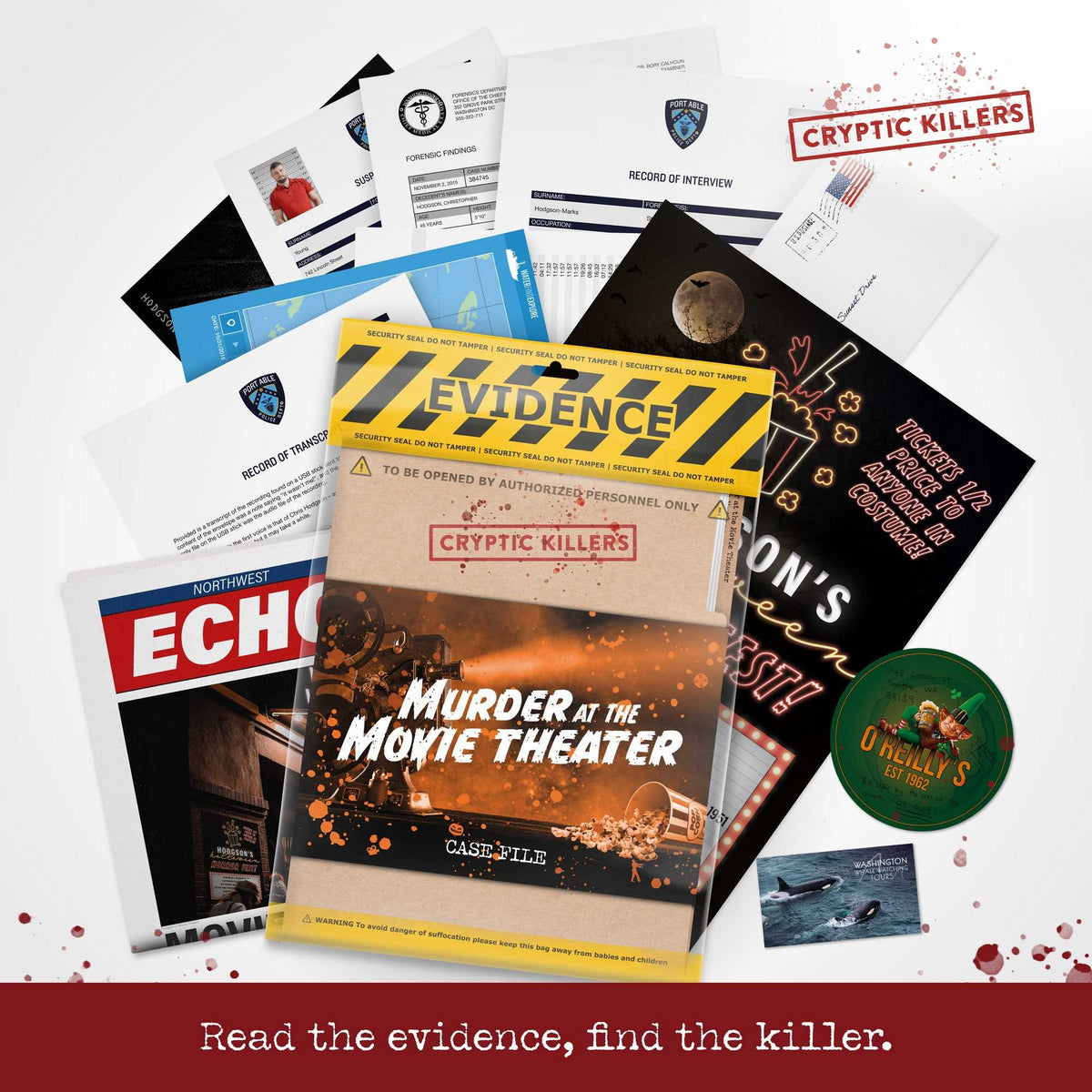 Cryptic Killers - Murder at the Movie Theater