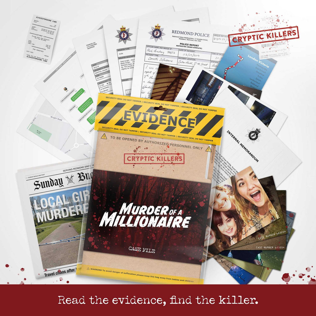 Cryptic Killers - Murder of a Millionaire
