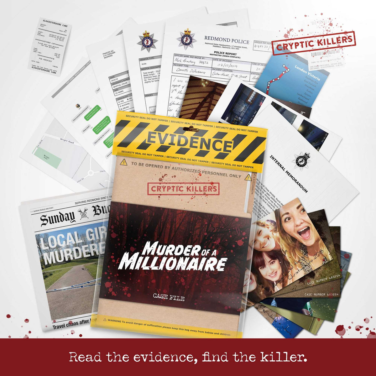 Cryptic Killers - Murder of a Millionaire