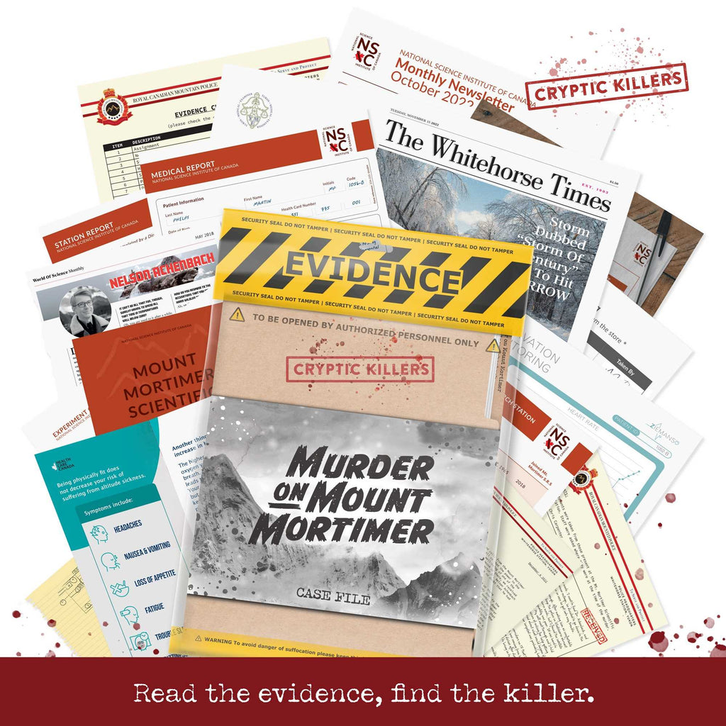 Cryptic Killers - Murder on Mount Mortimer