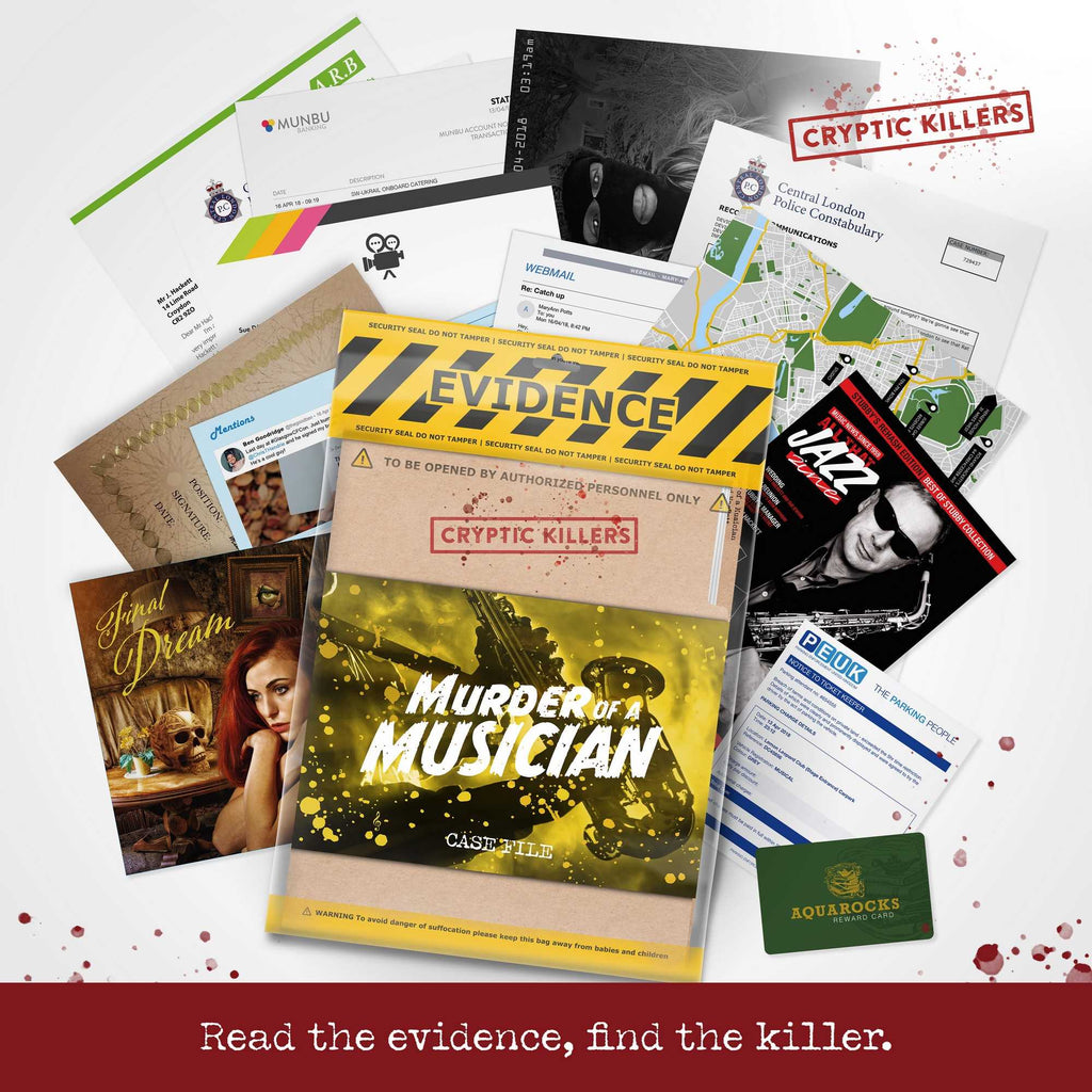 Cryptic Killers - Murder of a Musician