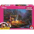 Thomas Kinkade: Disney Mickey & Minnie Sweetheart Campfire (200pc)
