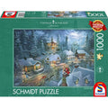 Thomas Kinkade: Santa's Silent Night (1000pc)