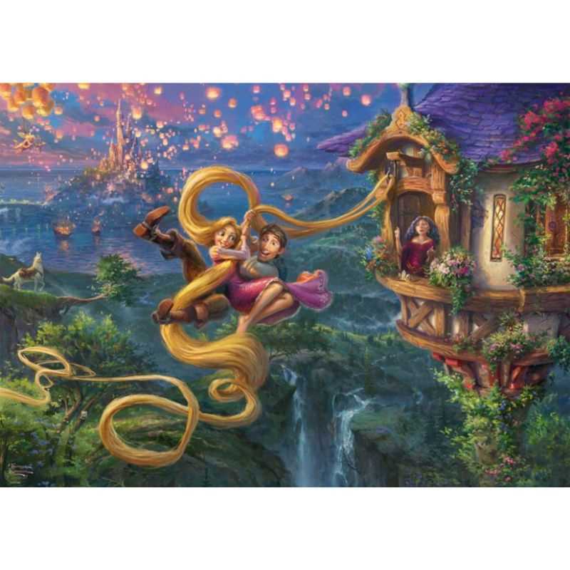 Thomas Kinkade: Disney Tangled Up in Love (1000pc)