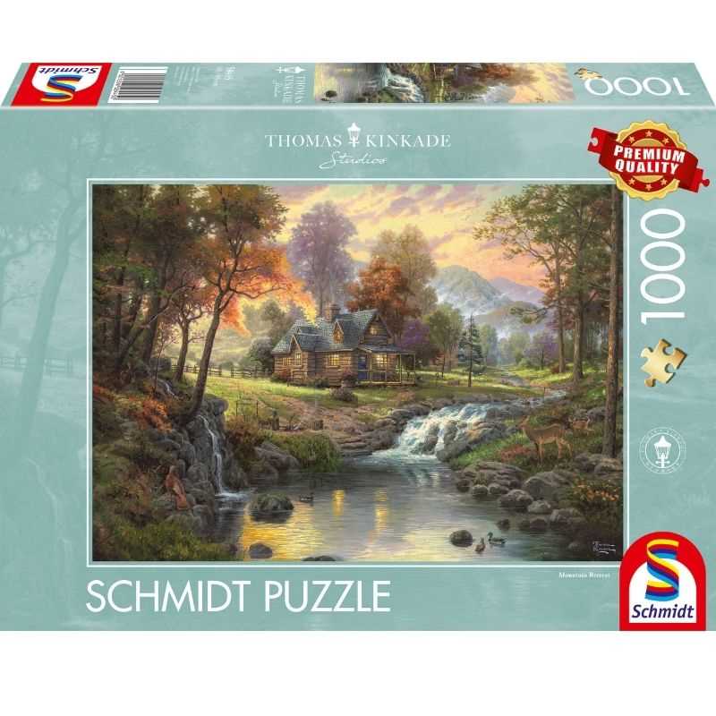 Thomas Kinkade: Mountain Retreat (1000pc)