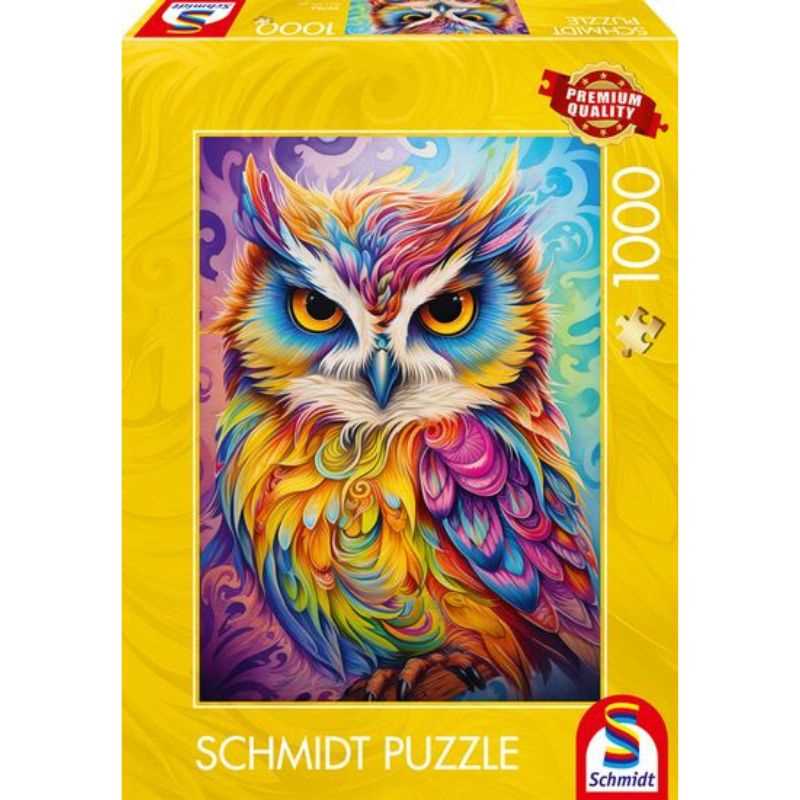 Owl in Parrot Dress (1000pc)