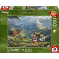 Thomas Kinkade: Disney Mickey & Minnie in the Alps (1000pc)
