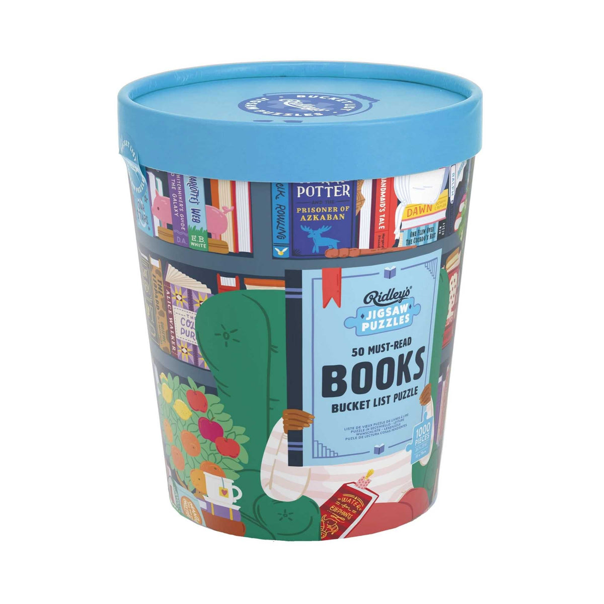 50 Must-Read Books Bucket List (1000pc)