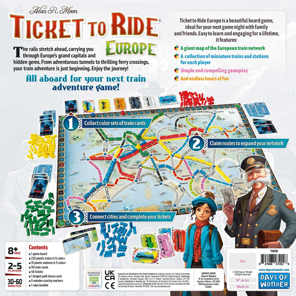 Ticket to Ride Europe