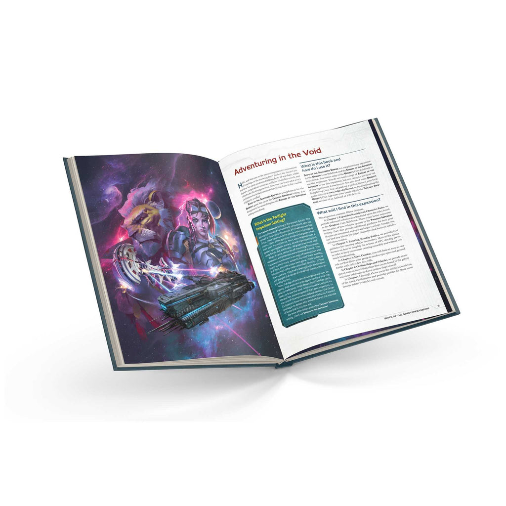 Genesys RPG: Twilight Imperium - Ships of the Shattered Empire