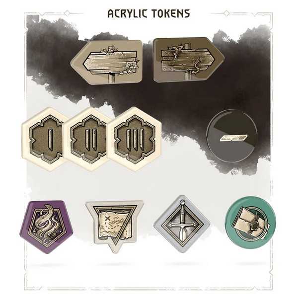 The Witcher: Path of Destiny - Acrylic Tokens