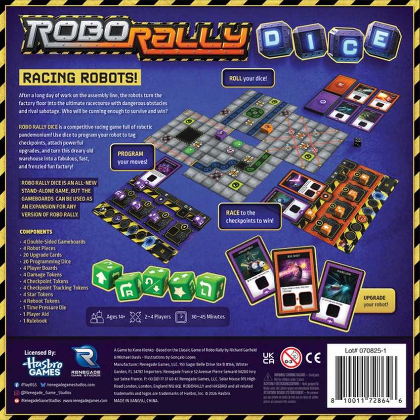 Robo Rally Dice