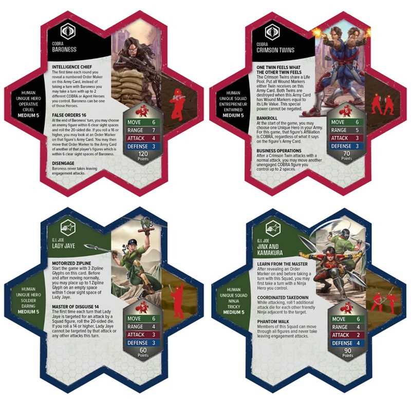 G.I. JOE Heroscape: Strike Forces Army Expansion