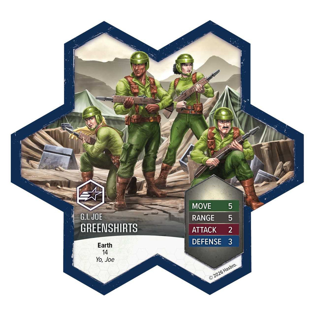 G.I. JOE Heroscape: Greenshirts and Battle Copter Army Expansion