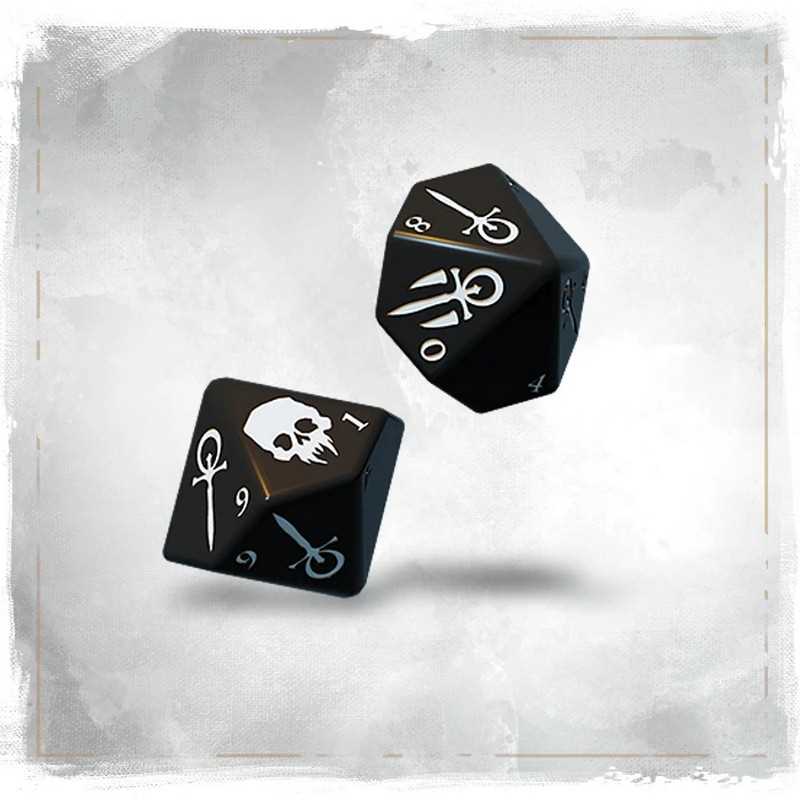 Teburu -  Extra set 2 D10 VTM Black