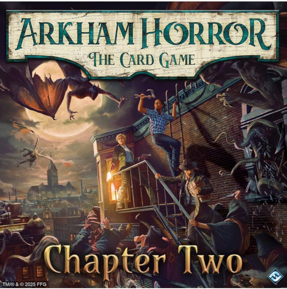Asmodee | Arkham Horror: The Card Game - Chapter Two Core Set | Cooperative Card Game | Ages 14+ | 1-4 Players | 45-180 Minutes Playing Time