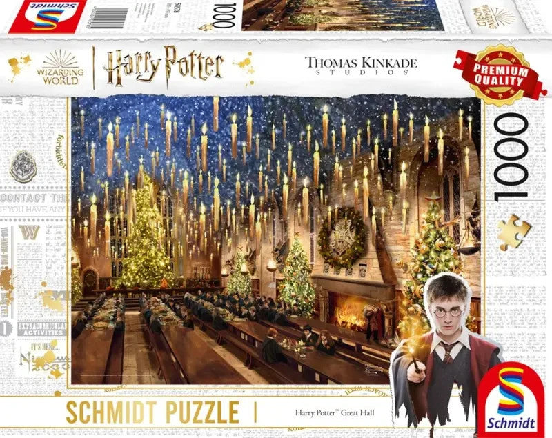 Harry Potter Great Hall 1000 piece jigsaw puzzle by Schmidt